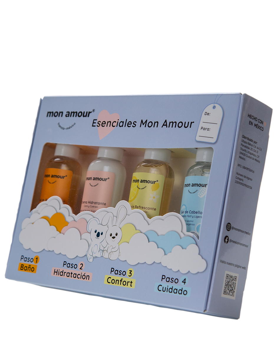 Kit Esenciales travel size Mon Amour