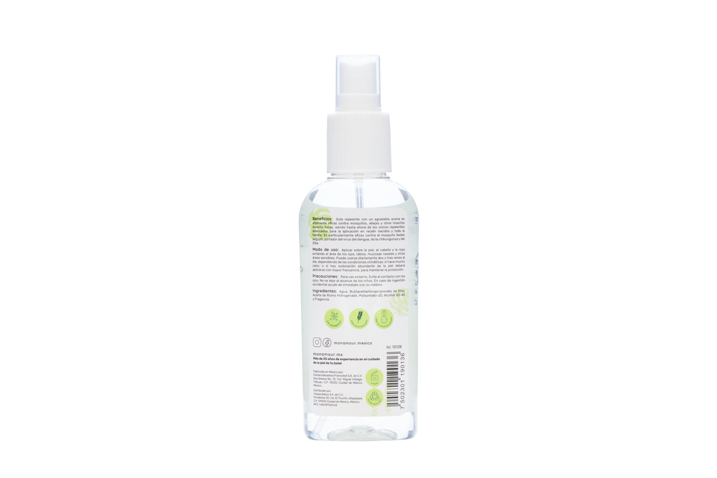 Repelente contra mosquitos e insectos 125 ml
