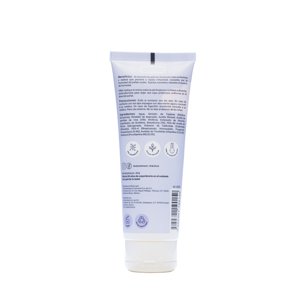 Crema Protectora para cambio de pañal 120 ml
