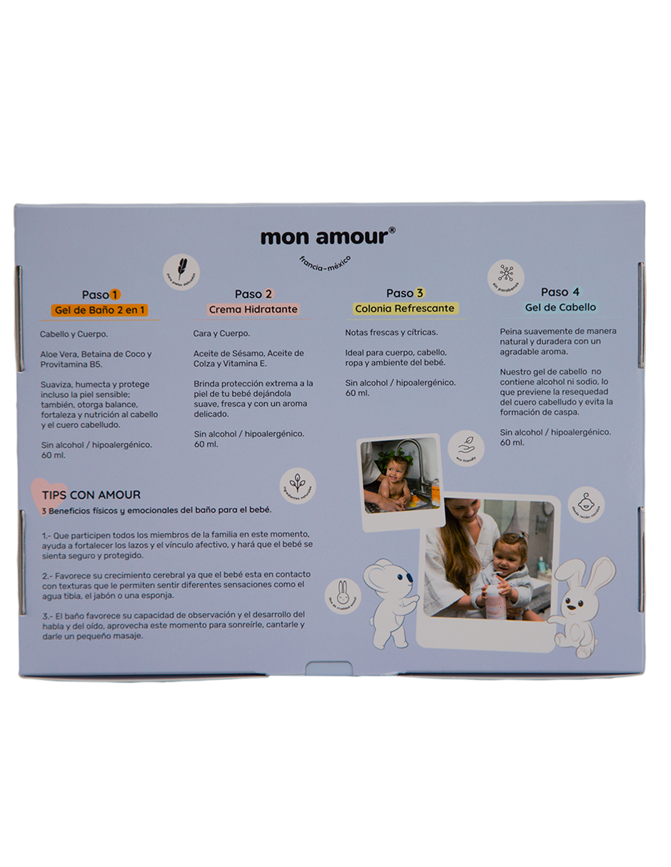 Kit Esenciales travel size Mon Amour
