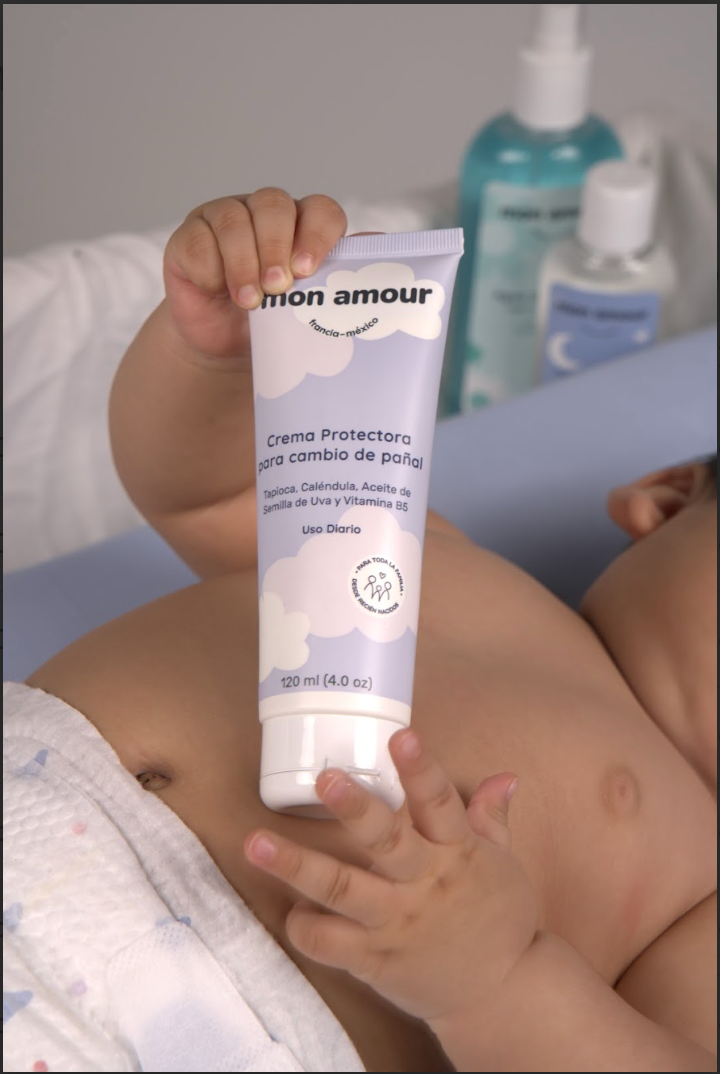 Crema Protectora para cambio de pañal 120 ml