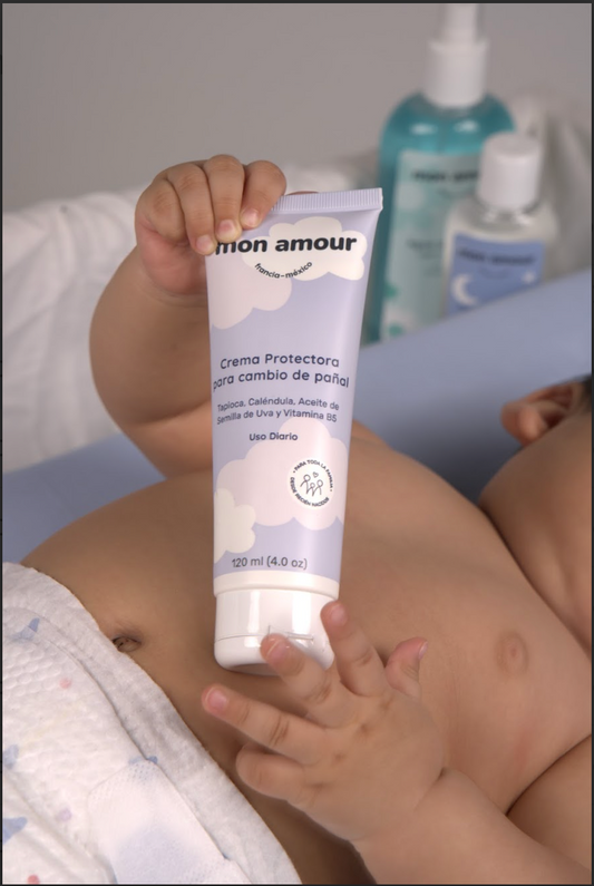 Crema Protectora para cambio de pañal 120 ml
