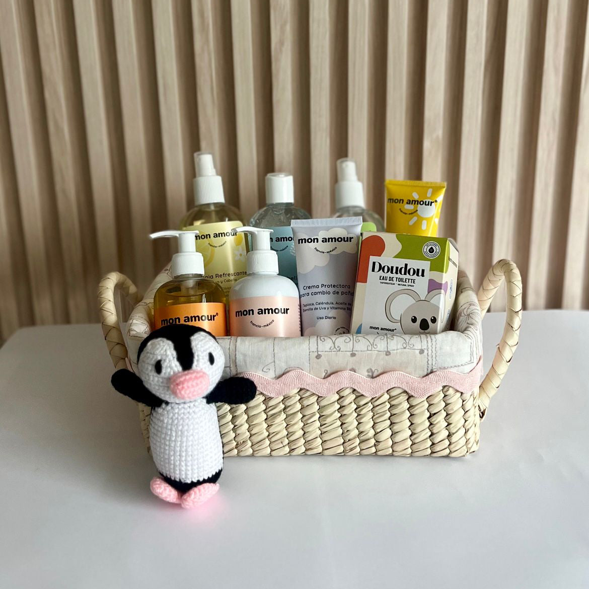 Canasta Mon Amour (Nacimiento/Baby Shower)